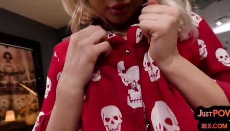 Mr POV featuring Dakota Skye's small tits dirt