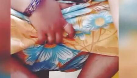 Indian girl solo big boobs and black hairy pussy