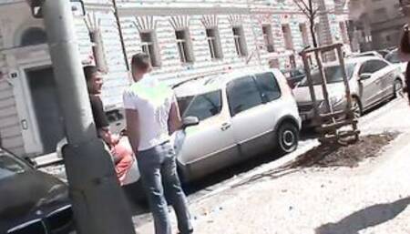 Cute Barely Legal Teasing for Hardcore Group Sex