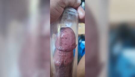 Fat dildo in ass!
