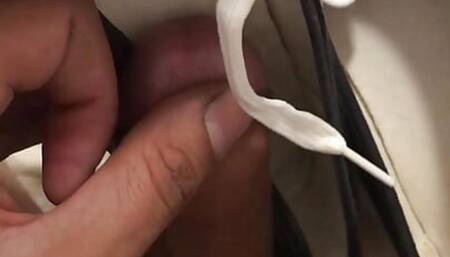 I play and I ejaculate in my flat shoes