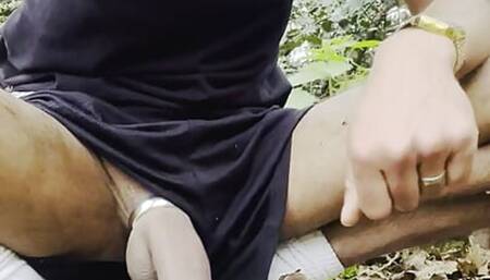 BIG FAT COCK  OUTDOORS CRUISING