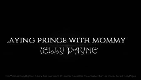 Playing prince with mommy