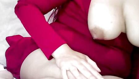 I was horny and I gave myself pleasure