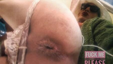 Hot Sissy opened ( big in my ass ) the fucking femboy ready for anal