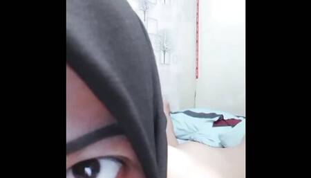 hijab wife sucks black bbc cock in hotel