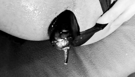 ass stuffed with eggplant