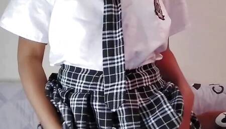 Thai Schoolgirl Teen After School