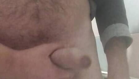 Italian cock cums a lot on Cam