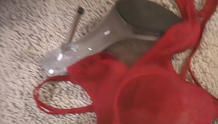 Passionate blonde with big breasts gets a cock in her pussy