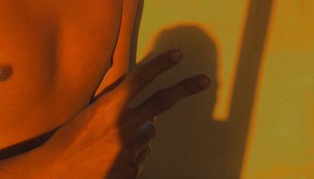 Smooth step daddy giving son a lesson