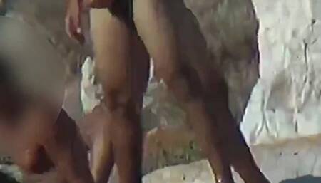 Voyeur Experience: Public Cruising Nude Beach Orgy – Part 1 (4K Video)