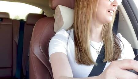 Fucked stepmom in car after driving lessons