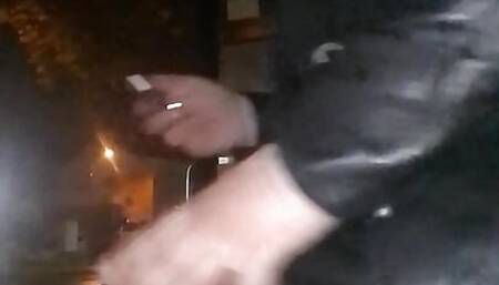 Crossdress public walk
