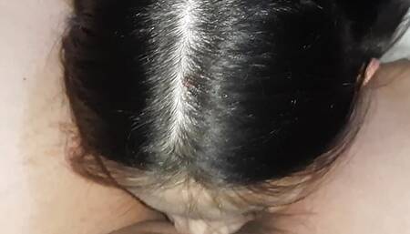 In the hookah paid with the waitress cunnilingus - Lesbian illusion