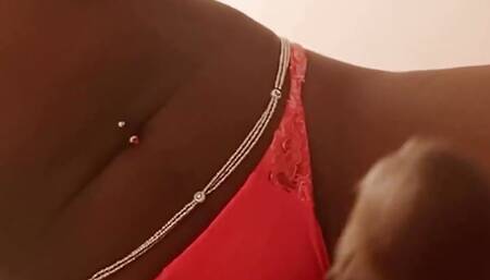 African black  petite girlfriend fucks big black dick while screaming