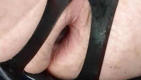 Latex sissy anal