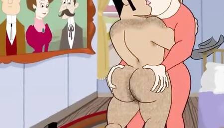 Porn Cartoon the Sheriff of the West