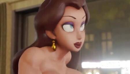 Futa  Peg Pete and Pauline on a date