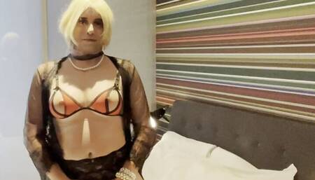lingerie loving locked little clitty sissy fucktoy