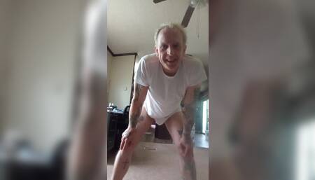 Playing around with daddy