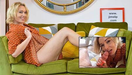 Pornstar Epiphany Jones fucks Jim's old cock