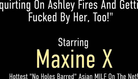 Smll tits sex with cutesy Ashley Fires and Maxine X from Maxine X