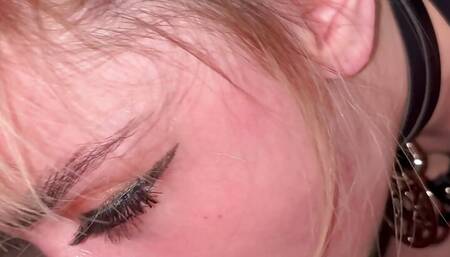 Blowjob Emo schoolgirl fucking in the mouth PT 1