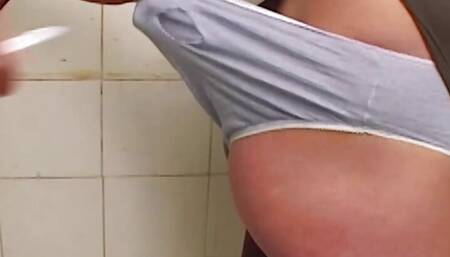 Tattooed German lady with an amazing ass gets pounded hard