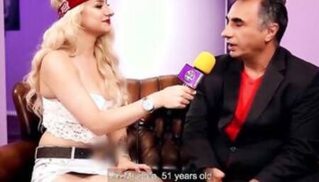 BUMSBESUCH - Long Tit Porn Camgirl Lilli Vanilli Surprises The Janitor With Voluptuous Sex - LETSDOEIT