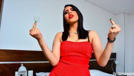 Sassy Latina Lucero Perez seeks vengeance with hard cock in her pussy