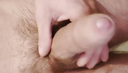 I present to you my dick. I play with cock and jerk it