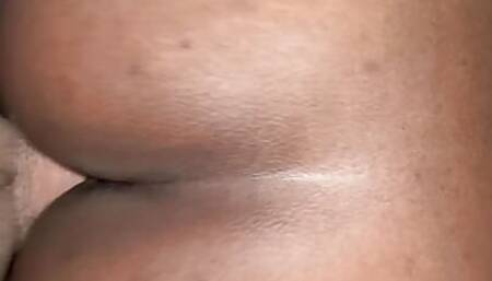 Interracial doggystyle with my ebony midget stepsis