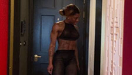 Mistress Kiana's pathetic panty slave is not worthy of her attention