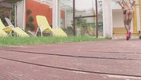 Alexis Sucked George Bare And Got His Load On Her Shoes! (1st half wmv)