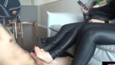 Just Foot Lover Part 3 - Queen Naty Practices A Phenomenal FootJob