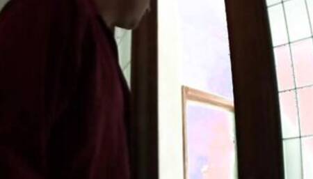 19 Year Old Curvy Dark Hair Getting Banged By An Old Man