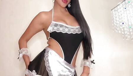 Submissive Latina Maid Follows All your Commands - OnlyFans Preview