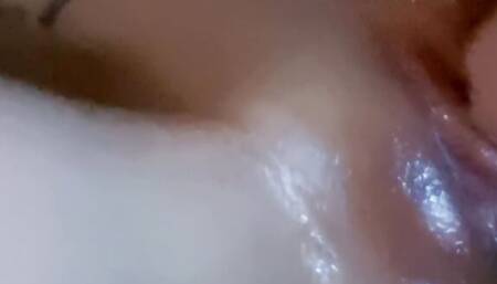 2 time buttplug in tight swedish ass