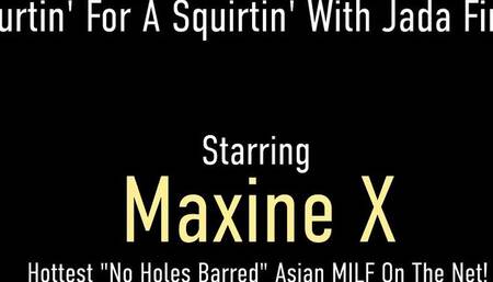 Masturbation video with magnificent Maxine X and Jada Fire from Julia Ann Live