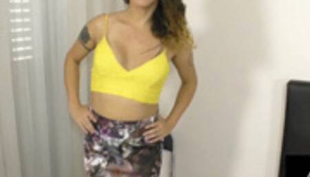 Nikki Montero in Paris France fucking a masked shemale in the ass