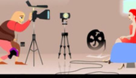 Pantyhose clad Ass in Bed