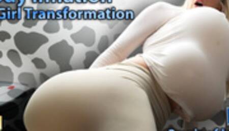 Body Inflation Cowgirl Transformation Double Boobs Breast Expansion Ass Growth 4K