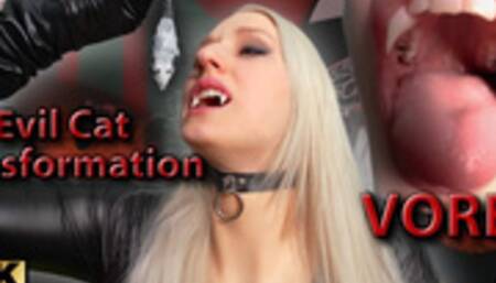 Evil Cat Woman Transformation VORE Breast Expansion Claw Executrix Revenge 4K