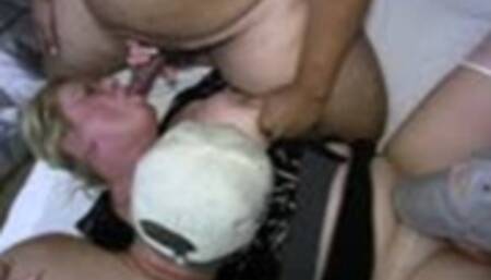 Faith Welcomes White Guys To Her Hotel Room For Gangbang On Saturday Night! (mp4)