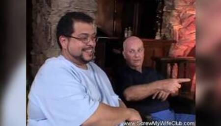 Hotwife Swinger Plays Games