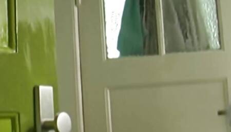 Natural titted German brunette gets her hungry mouth filled