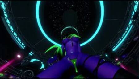 HORNY VR SLUT DANCES ON YOU IN A CLUB VIRTUAL REALITY - REAL GIRL CONTROLS IT!