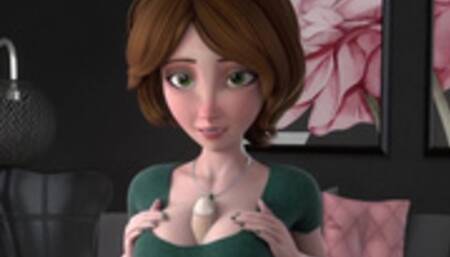 Aunt Cass titfuck ( Big Hero 6 )