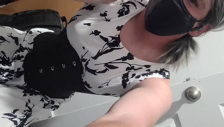 Cute little sissy shows of her clitty